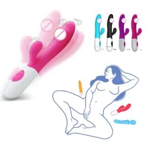 Rabbit Dildo G-Spot Vibrator Orgasm Adultt toy