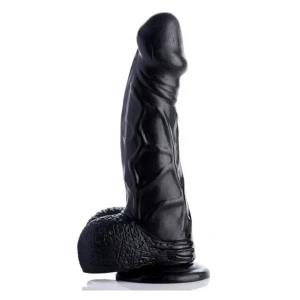 Realistic Soft Dildo with Balls and Suction Cup