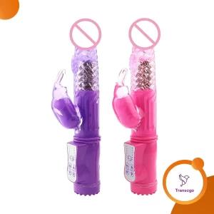 Rotatable rabbit vibrator Huge vibrating dildo Sex Toys