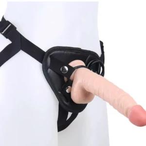 Strapon Belt with 9.5 inch dildo sex toy
