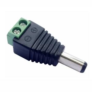 Male DC Power Jack Adapter Connector Plug CCTV