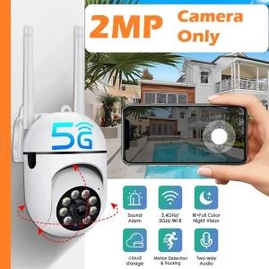 Generic 2MP WiFi 5G Dual Band AI Sensor Two Way Camera