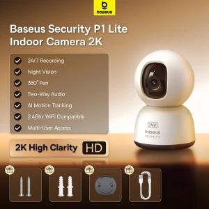 Baseus CCTV Security 2K P1 Lite Indoor Camera White