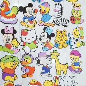 10 Pecess Baby Wall Sticker For Kids Room Decorations