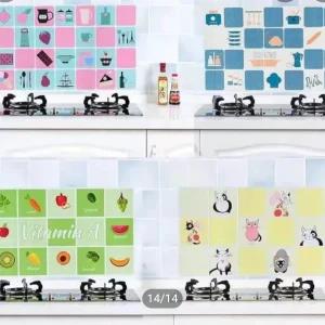 Home Decor Kitchen Room Anti Oil Wall Sticker
