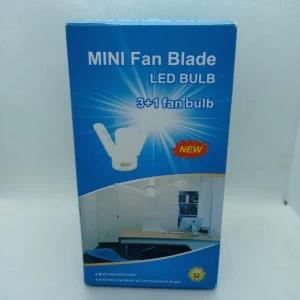 MINI 3+1 Deformable Fan Blade Led Bulb 26W Fan Lights