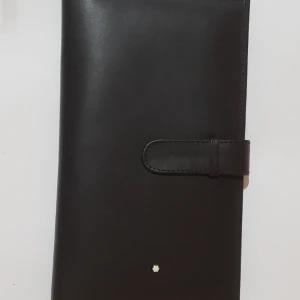 Mont Blanc Travel Wallet Leather Case