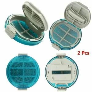 Blue LG Washing Machine Round LINT Filter Dust Mesh Net Fit (Set of 2)