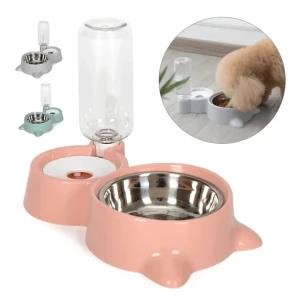 New 2-in-1 Cat Bowl Water Dispenser