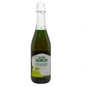 Non Alcoholic Sparkling White Grape Drink - 750ml