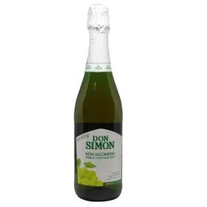 Non Alcoholic Sparkling White Grape Drink - 750ml