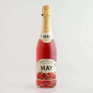 May Sparkling Strawberry Fruit Juice, 750ml (Non Alcholic)