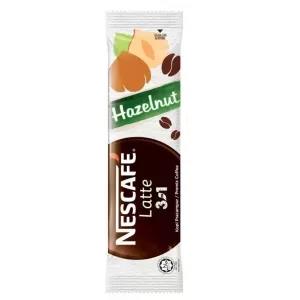 NESCAFE Latte 3in1 Hazelnut 24g Hazelnut Coffee Flavor, Bold