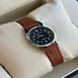 Brown Womens Casual Fashion Brown Lather Strap Citizan Watc