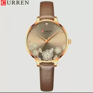 CURREN Blue Ladies Watch Fashion Leather Wrist
