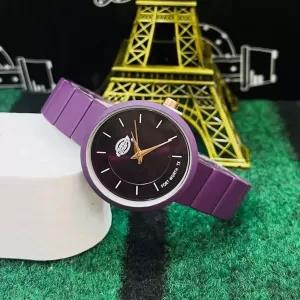 Dickics XENLEX Ladies Fashion Rubber Steel Watch