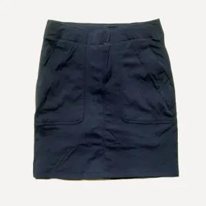 Eddie Bauer Womens Skirt Blue Waist:29 with Under Short