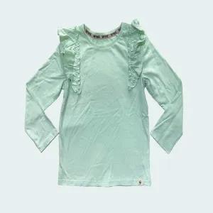F&F Girls Green Long Sleeve Top