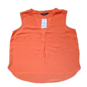 F&F Orange Ladies Sleeveless Blouse