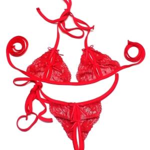 Ladies Sexy Lace Lingerie Set Sexy Lace Night Dress