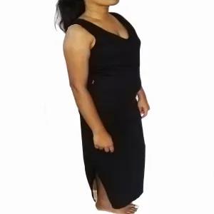 L Black Womens Party Frock