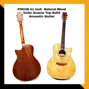 Neutral FOCUS 41 Inch Natural Wood Color Acacia Top Solid A