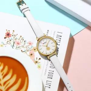 Off White CURREN Ladies Girls Woman Fashionable AdAdjustable