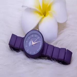 Purple Xenlex MDICKIE Rubber Steel Girls Woman Ladies Wrist