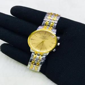 Two Tone New Womens Fashion Silver/Two Tone/Gold Wrist Watc