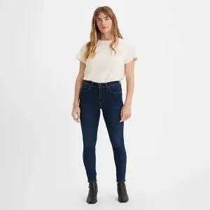 Waist:36 Blue HIGH RISE SKINNY WOMENS JEANS PLUS SIZE - 0066