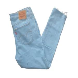 Waist:36 Light blue Womens Denim Half Length - 0061