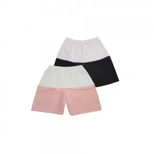 One size Boyand GirlCotton Short Pant - 2 Pack