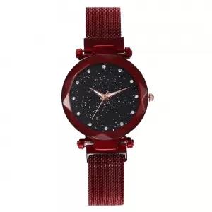 Red Starry Sky Magnet Watch Rosegold Black Gold Blue