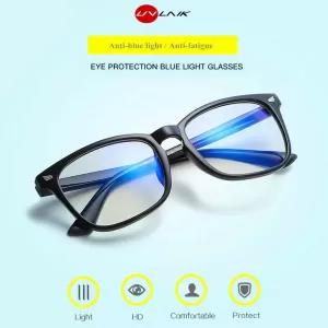 New Retro Flat Mirror Men And Women Anti-Blue Glasses Blue F