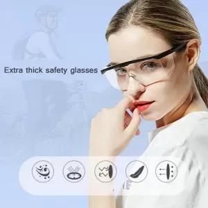 Generic 2 PACK Safety Goggles Eye Protection Anti-Scratch