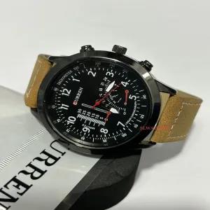Brown Casual Curren Watch for Boys