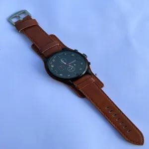 Brown Mens Casual Curren Brand Watch