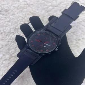 BROWN New Mens WatchTop Brand Luxury Calendar Fashion Leath