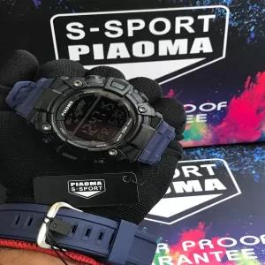 Dark Blue Mens Casual Piaoma Brand Watch