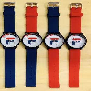 DarkBlue&Red New Boys&Men Casual Watch