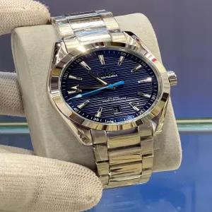 Dark Blue Seamaster Automatic Mens Watches