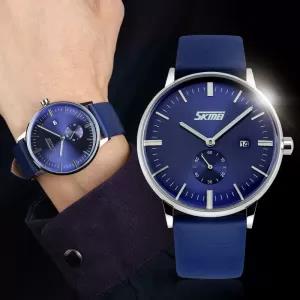 Dark Blue SKMEI New Watch Luxury Brand Men Waterproof Quartz