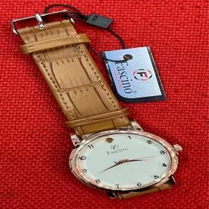 Fascino Brown Mens Watch