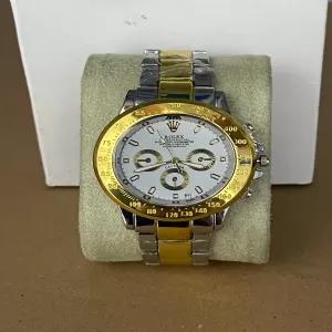 Generic Men Casual Watch Two Tone