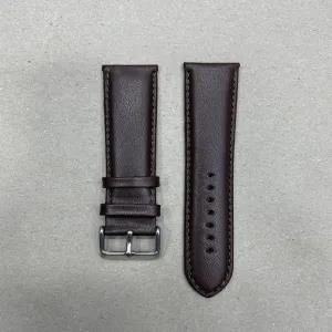 Generic Watch Strap Dark Brown 20MM