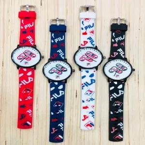 Gents watch Rubber Belt