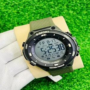 Green Mens Boys Casual Watch