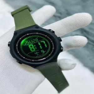 Green Mens Boys Sports Watch