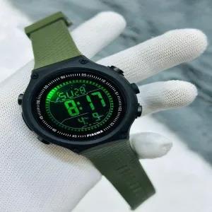 Green Mens Boys Sports Watch