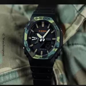 Green Mens Sport Watches, Waterproof Mens Watches Shock